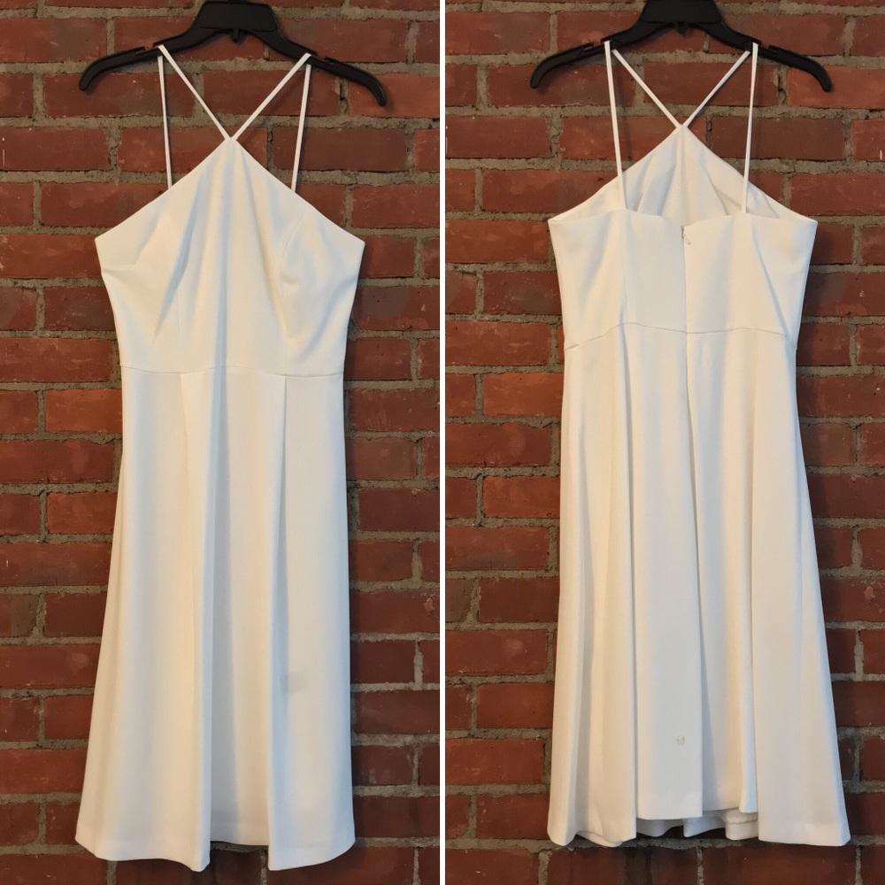 Cynthia Steffe White Midi Dress